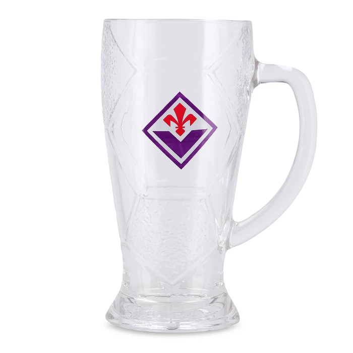 FIORENTINA BOCCALE BIRRA NUOVO LOGO