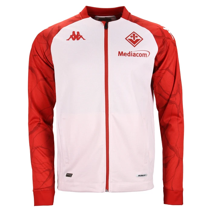 FIORENTINA TRACKTOP PREPARTITA BAMBINO ROSSA 2023/24