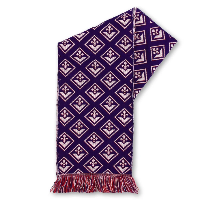 FIORENTINA SCIARPA JACQUARD VIOLA