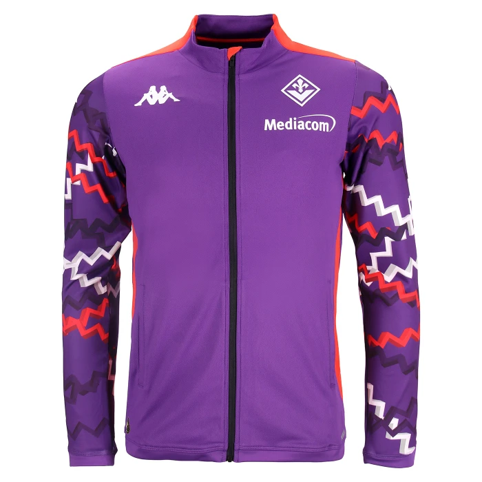 FIORENTINA TRACKTOP PREPARTITA BAMBINO VIOLA 2024/25