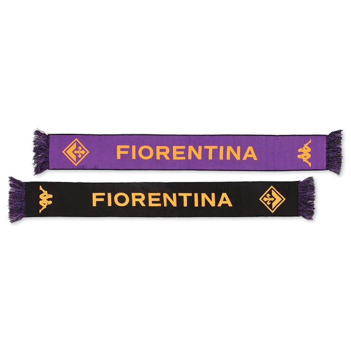 FIORENTINA SCIARPA UFFICIALE NERO/VIOLA 2024/25