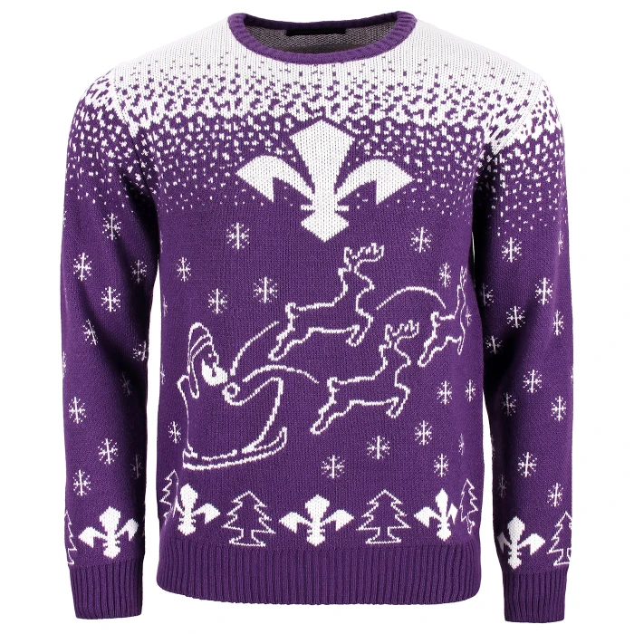 FIORENTINA MAGLIONE NATALE 2024 BY MONTEZEMOLO